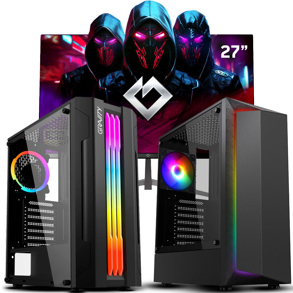 Combo PC Gamer AMD 5600G GR85 + Monitor 27" 75Hz