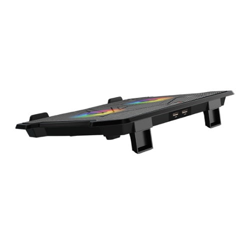 Cooler para notebook MeeTion CP2020 con RGB 2 fanes