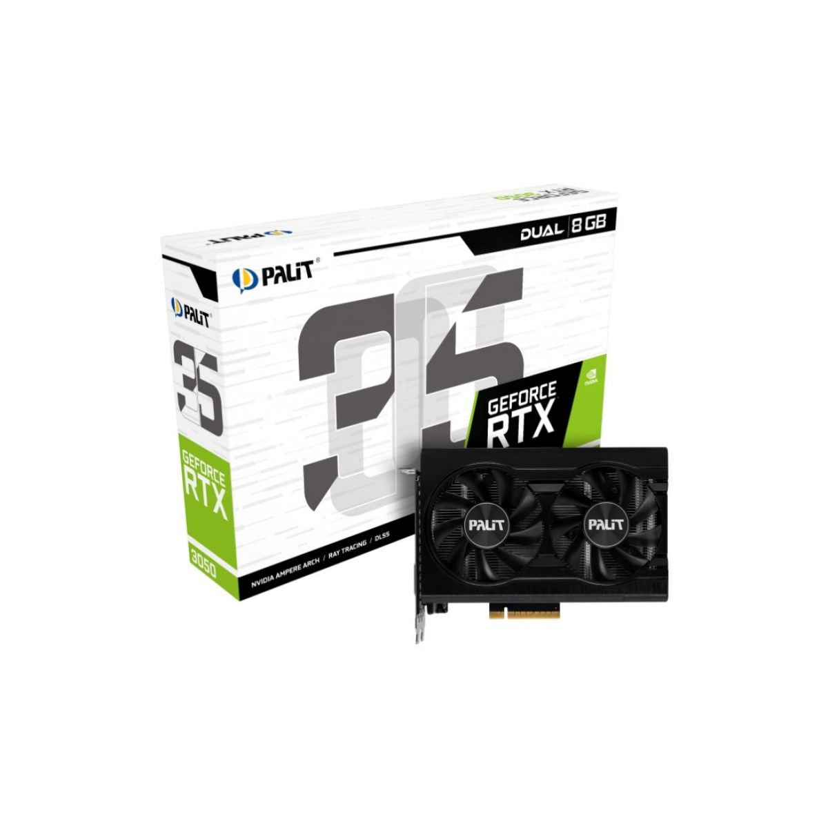 Tarj. Vga Palit Geforce Rtx 3050 8gb Ddr6 Dual