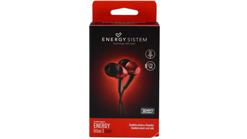 Auricular con cable Energy Sistem Urban 3 Cora