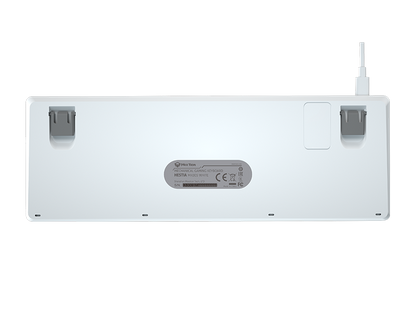 Teclado Mecanico MK005 White 60% Switch Blue Meetion