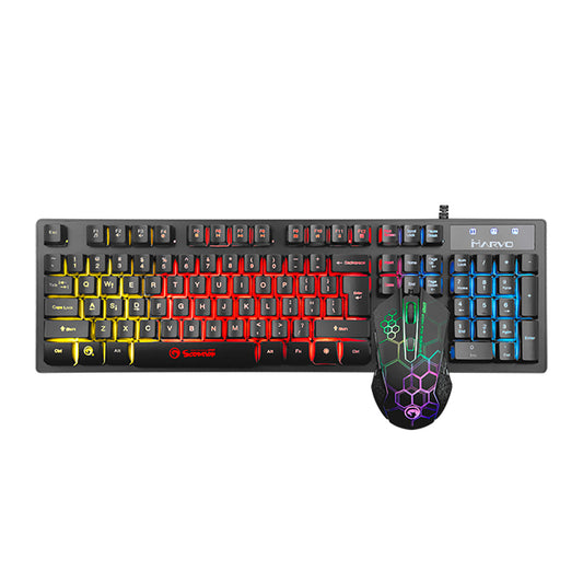 Combo teclado y mouse Marvo Scorpion KM409