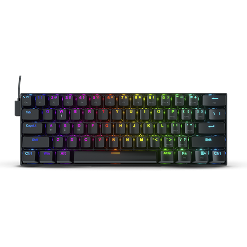 Teclado Mecanico Redragon Dragonborn Black K630RGB