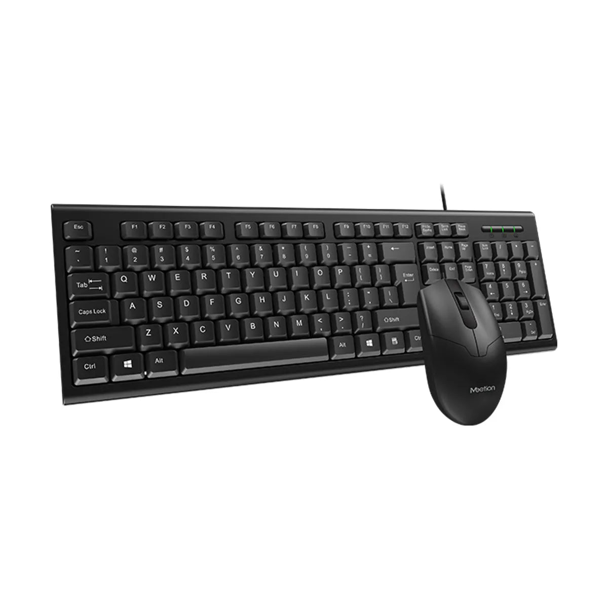 Combo teclado y mouse Meetion C100 Black