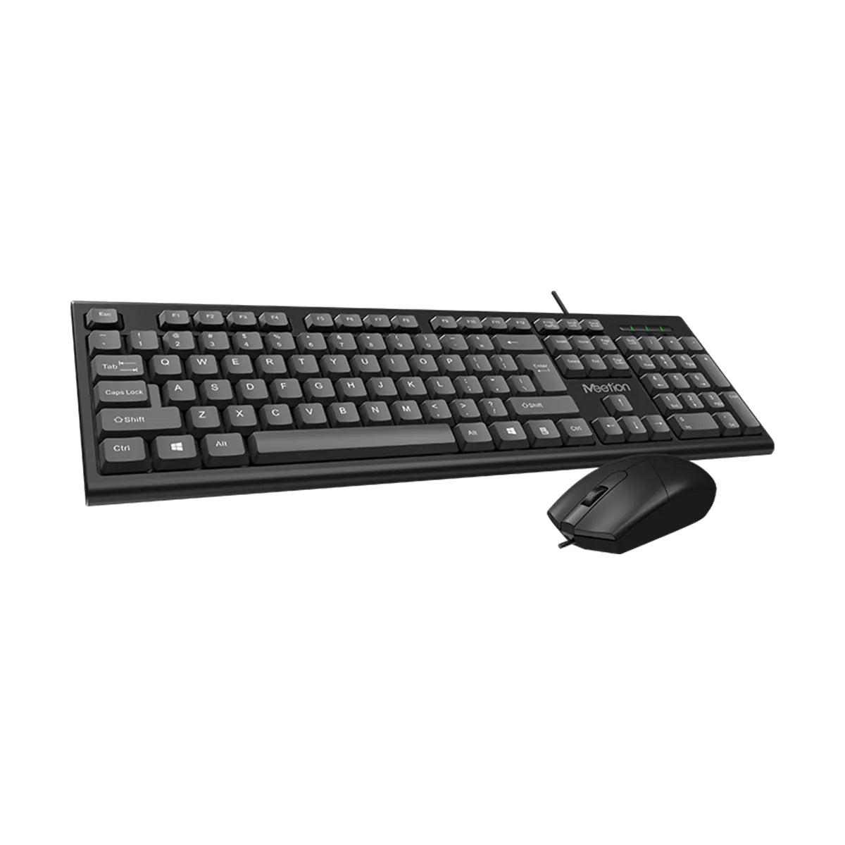 Combo teclado y mouse Meetion C100 Black