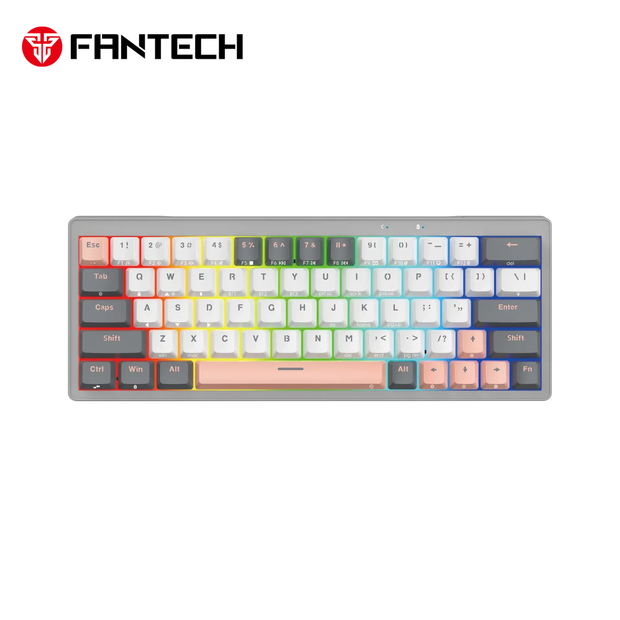 Teclado Mecanico 60% Mercury Fantech MK912