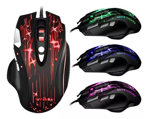 Mouse Gamer Weibo Rgb WB-912