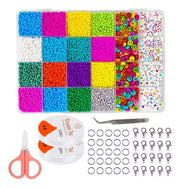 Kit para crear pulseras colores y cuentas