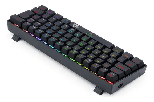 Teclado Mecanico Redragon Dragonborn Black K630RGB