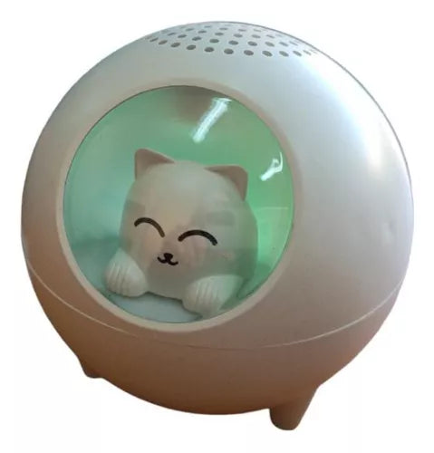 Parlante Bluetooth Nave espacial Gatito