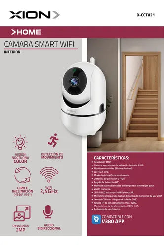 Camara IP WiFi Interior Xion XI-CCTV21