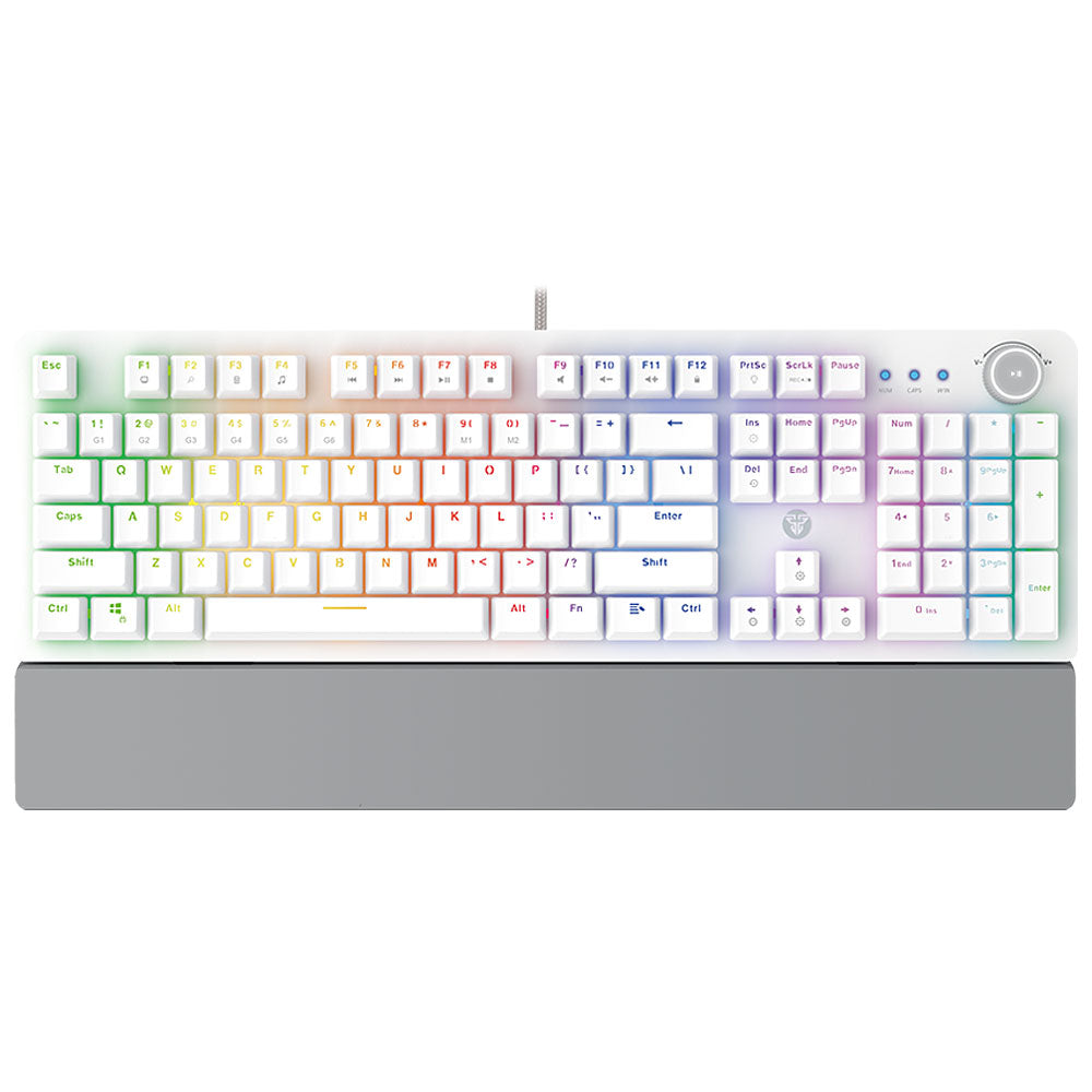 Teclado Mecanico FanTech Maxpower MK853 V2 White Red