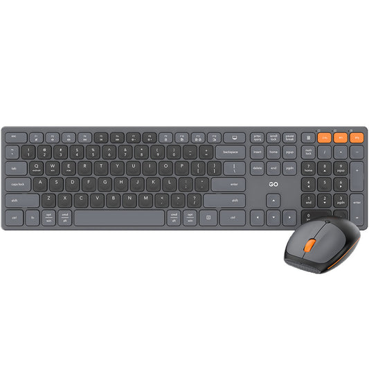 Combo teclado y mouse inalambrico FanTech WK895 GY