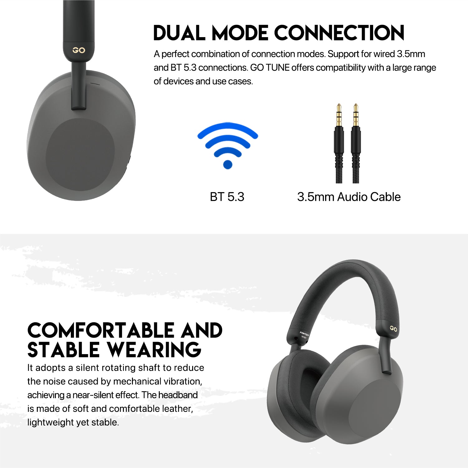 Auricular Bluetooth FanTech Go Tune WH06