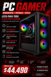PC Gamer rendimiento