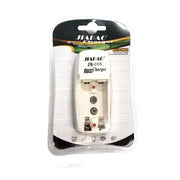 Cargador de pilas JB-006 + 2 pilas recargables