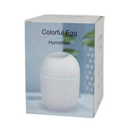 Humidificador difusor 200ml Veladora RGB Huevo