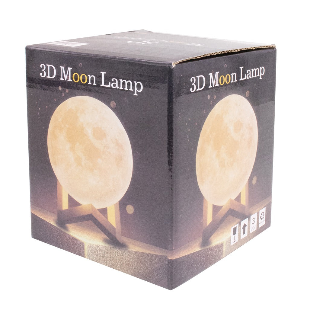 Lampara Luna RGB con base 12cm