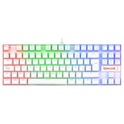 Teclado Redragon Kumara White K552W-RGB SP