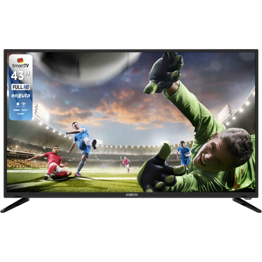 TV LED Enxuta Smart 43" Full HD 2K