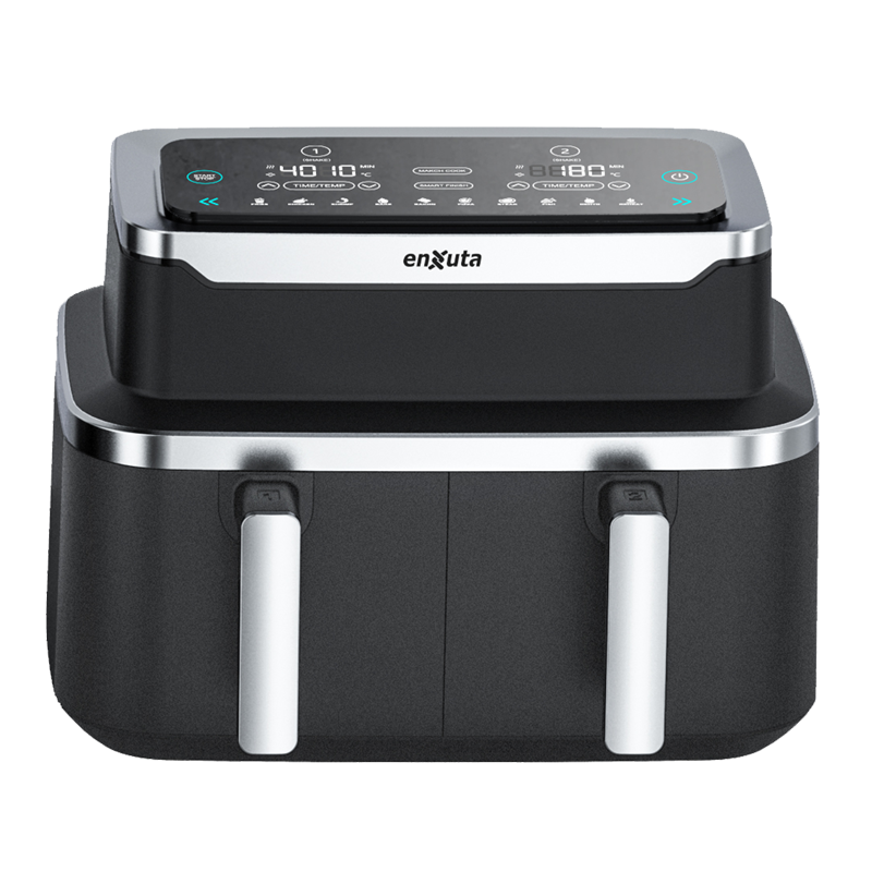 Freidora sin aceite con dos canastos Enxuta 4,2lt