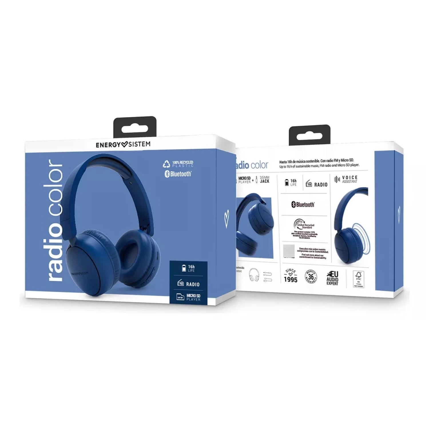 Auricular Bluetooth EnergySistem Radio Color