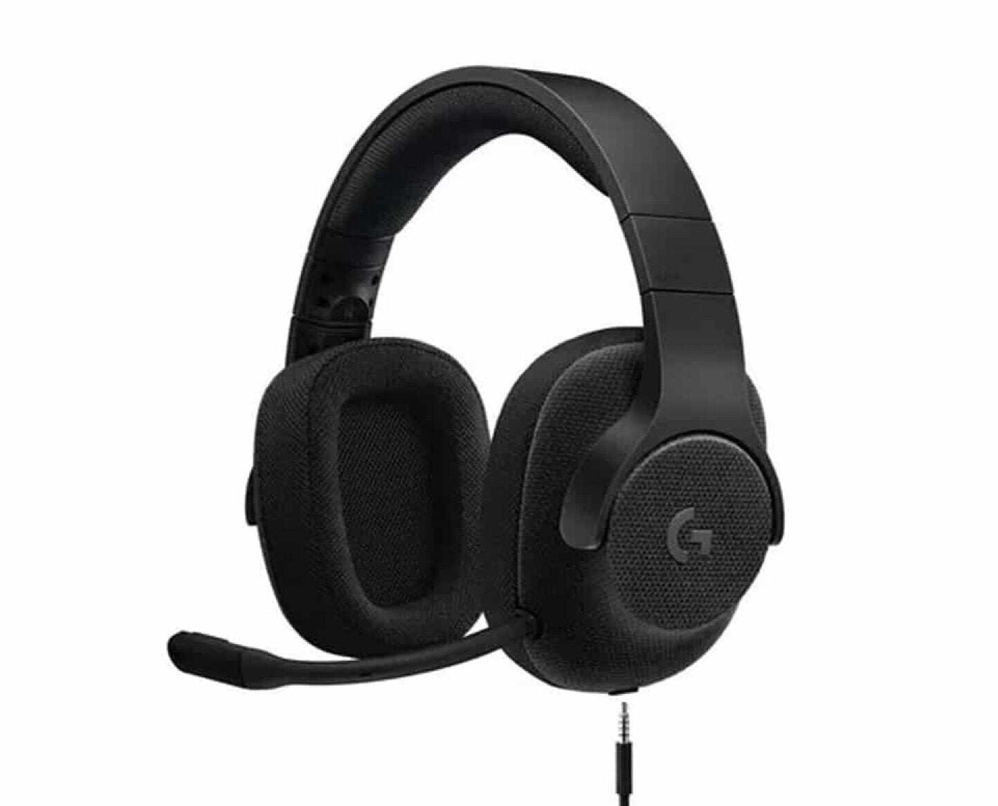 Auricular Gamer con cable Logitech G433 Negro