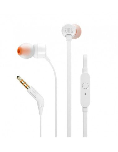 Auriculares manos libre JBL T110 - Blanco