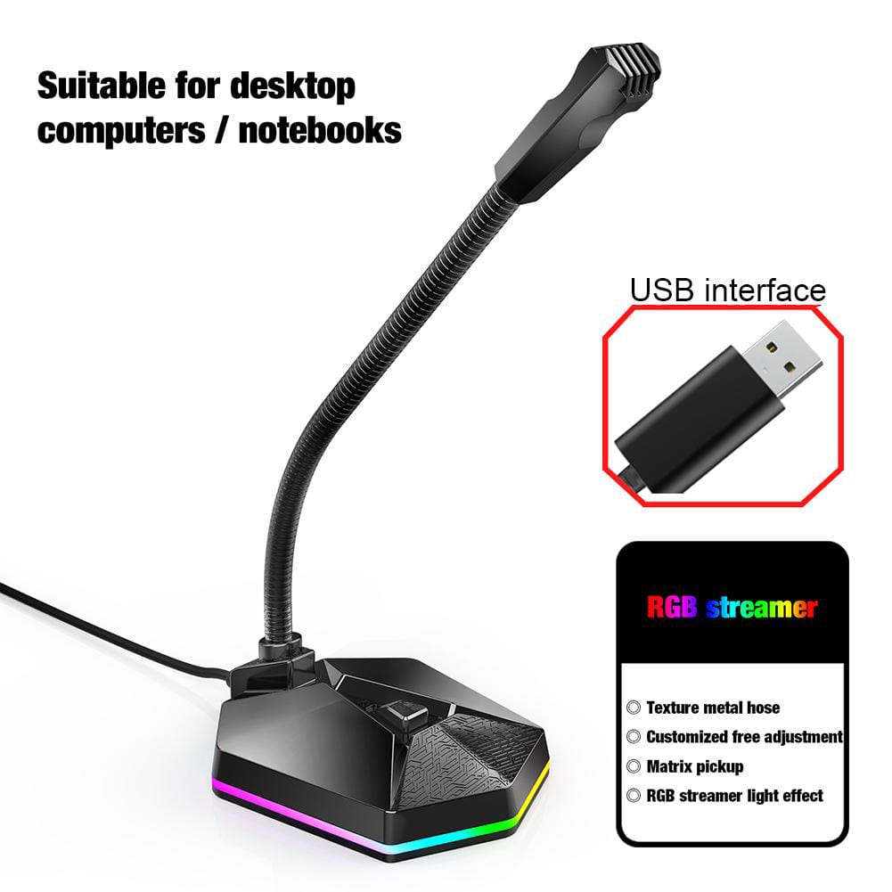 Microfono Meetion MC13 RGB USB