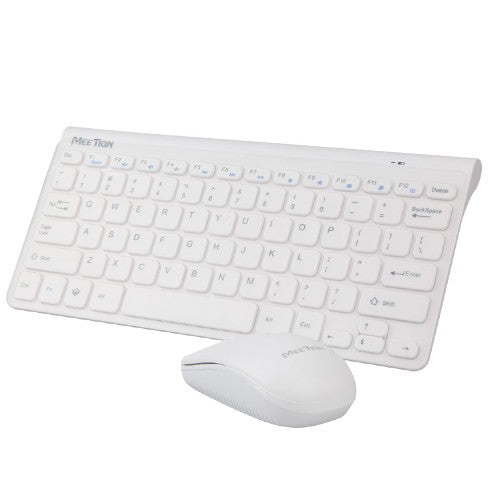 Combo teclado y mouse MeeTion MT-Mini4000 White