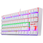 Teclado Redragon Kumara White sw Red K552w-KR