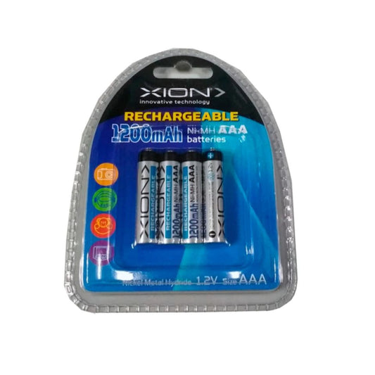 Pilas recargablex Xion x4 AAA XI-PI32
