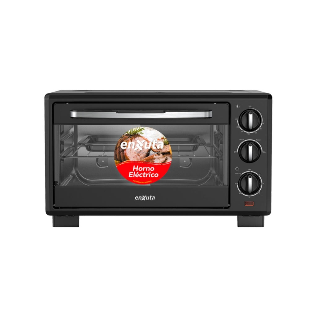 Horno electrico Enxuta 22 Litros Negro