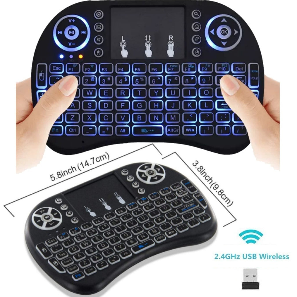 Mini Teclado inalambrico para Smart TV