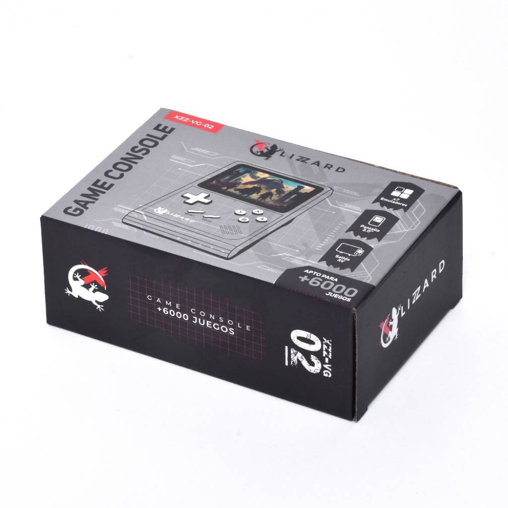 Consola Retro portable Lizzard XZZ-VG-02