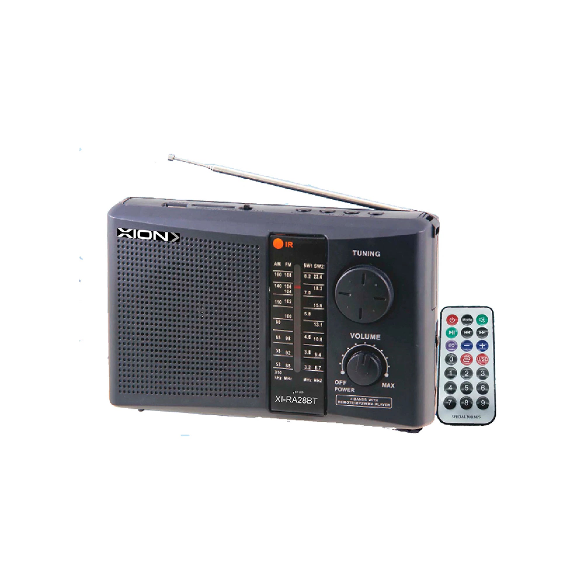 Radio portatil AM/FM Bluetooth Xion XI-RA28BT