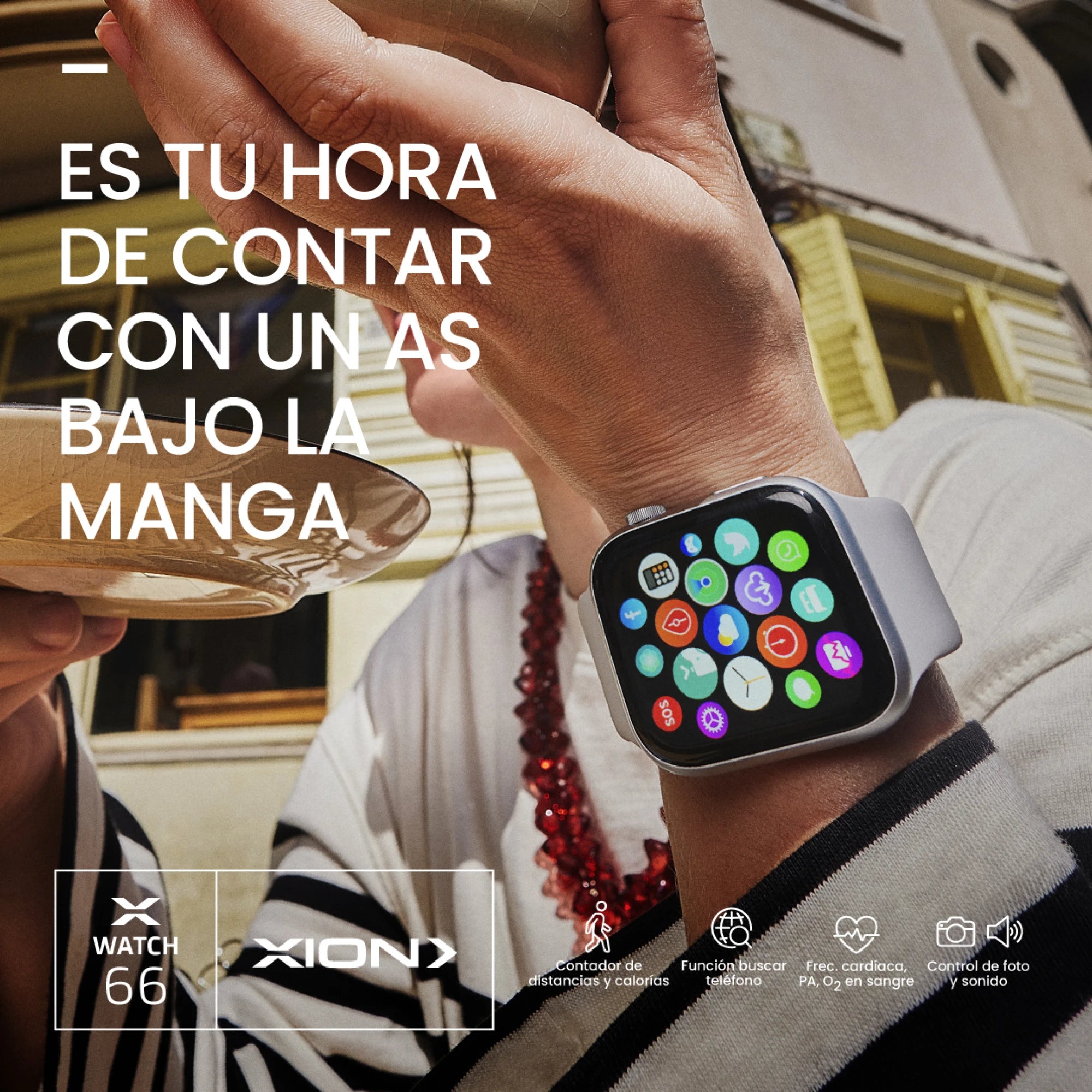 Reloj Smartwatch Xion X-WATCH66