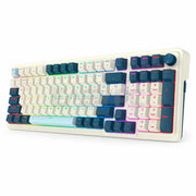 Teclado mecanico Redragon Eisa Pro K686WB-RGB Wh/B