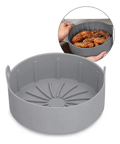 Sarten de silicona para freidora AirFryer 19cm