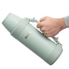 Termo acero inox 1,2lt con tapon Bremen 8221 Verde