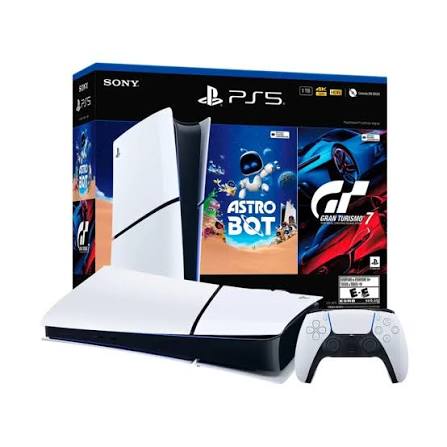Consola Sony PS5 Slim 1TB Digital GT7 y AstroBot