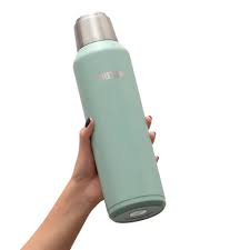 Termo acero inox 1lt con tapon Bremen 8202 Verde